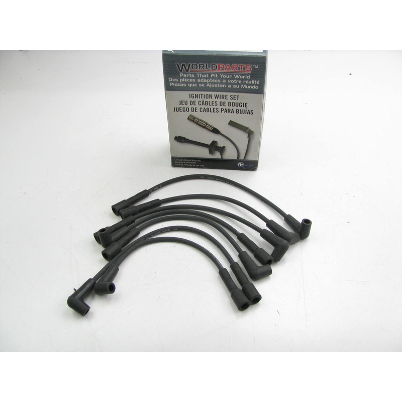 Worldparts WE1-129644 Spark Plug Wire Set For 1987-1990 Jeep 4.0L I6