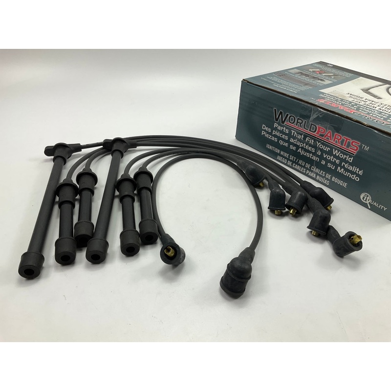Worldparts WE1-227663 Ignition Spark Plug Wire Set For 1993-1998 Nissan Quest