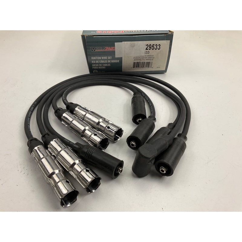 Worldparts WE1-729533 Ignition Spark Plug Wire Set - 1993-2002 VW 2.0L SOHC