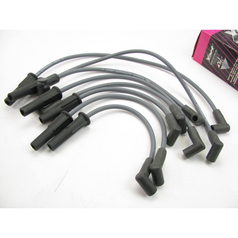 Xact 2962 Ignition Spark Plug Wire Set - 1977-1983 Ford 200 3.3L 250 4.1L L6