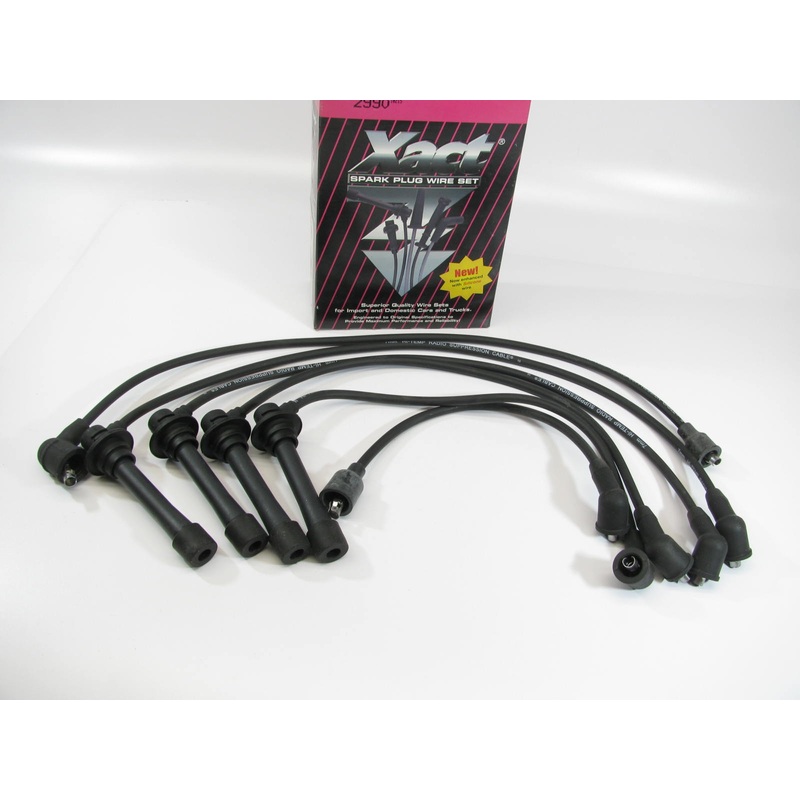 Xact 2990 Ignition Spark Plug Wire Set - 1991-1996 Ford Escort DOHC ONLY