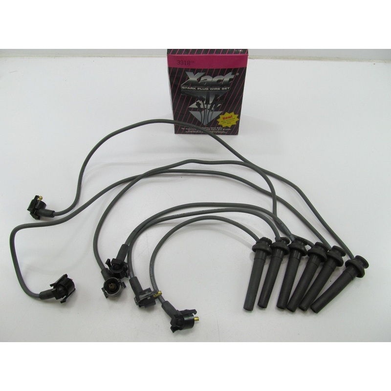 Xact 3318 Ignition Spark Plug Wire Set - 1996-2000 Ford Taurus 3.0L DURATEC DOHC