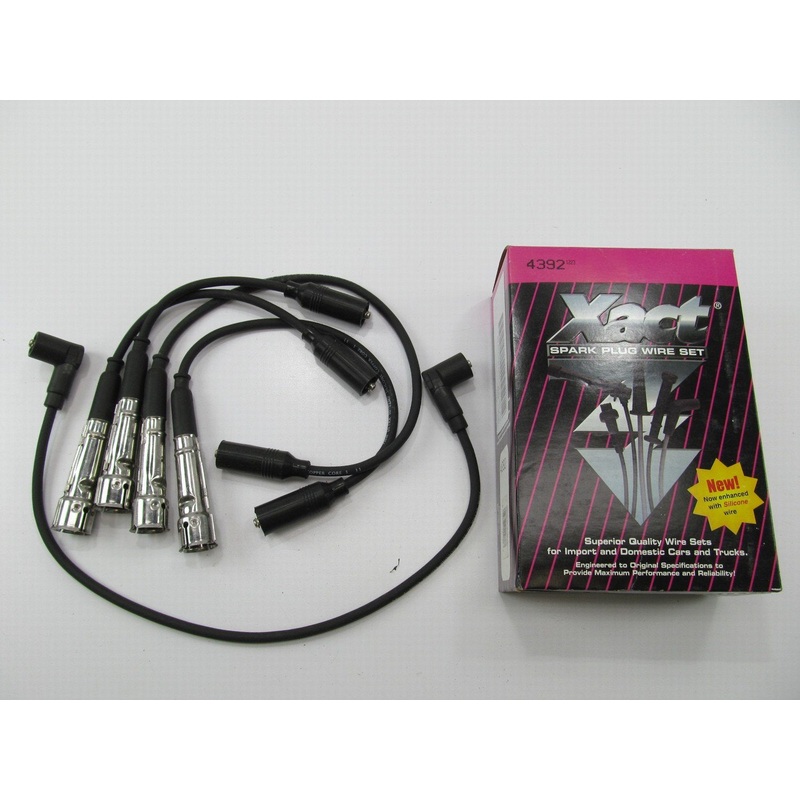 Xact 4392 Ignition Spark Plug Wire Set For 1984-1995 VW Audi 1.8L 2.0L-L4