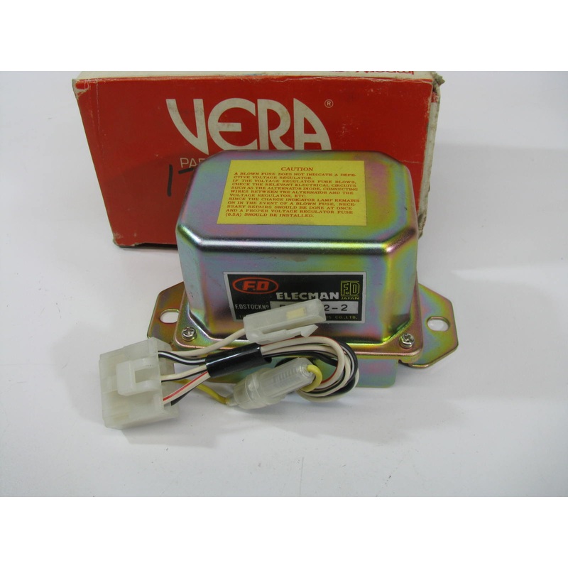 Vera 23-00879 FD Elecman Voltage Regulator 1979-1981 Mazda B2000, 79-81 Courier