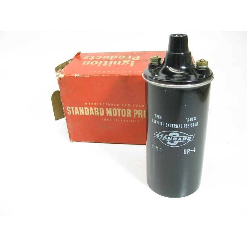 Vintage 12V 12 Volts Standard DR-4 Ignition Coil