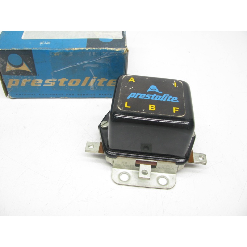 Vintage Dual Polarity Generator Voltage Regulator Autolite VBS6201C
