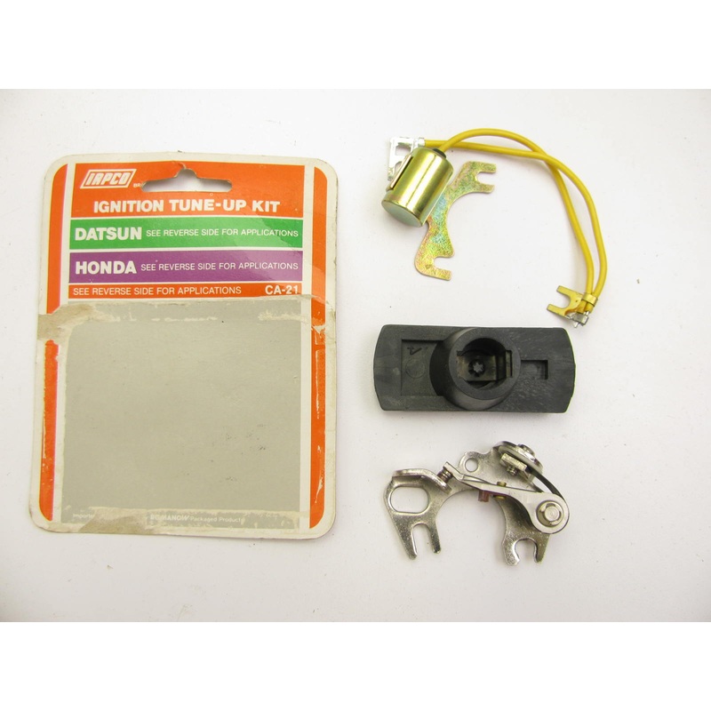 Vintage Iapco CA21 Ignition Tune Up Kit: Distributor Rotor, Points, Condenser
