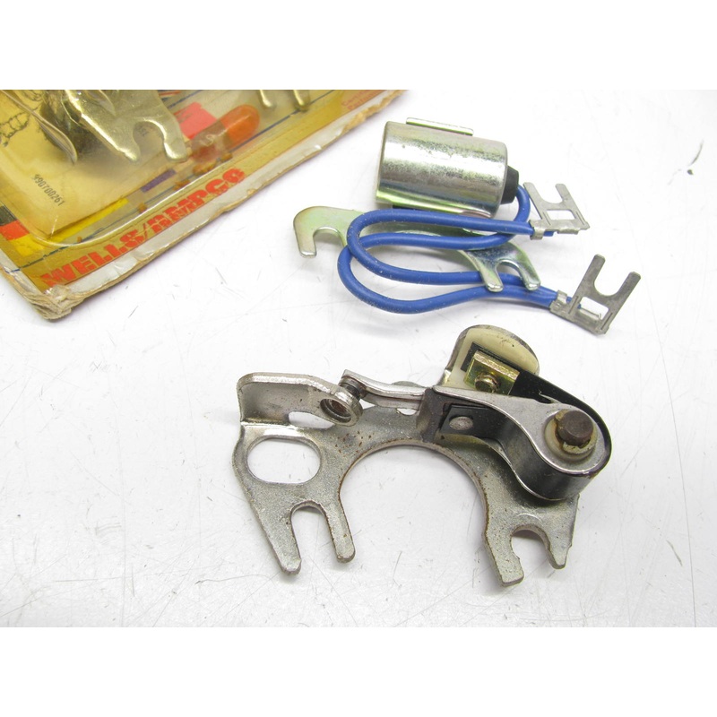 Wells 11524 Ignition Contact Set And Condenser Kit