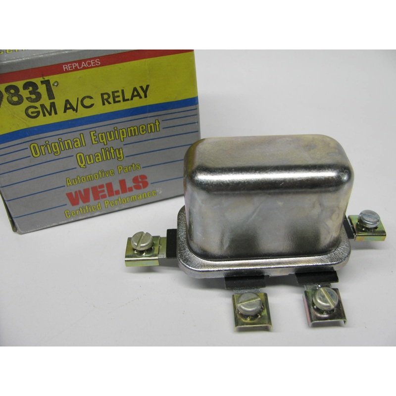 Wells 19831 1957-1972 Chevy Olds Buick GM A/C Air Conditioning Relay  1116969 Type 2