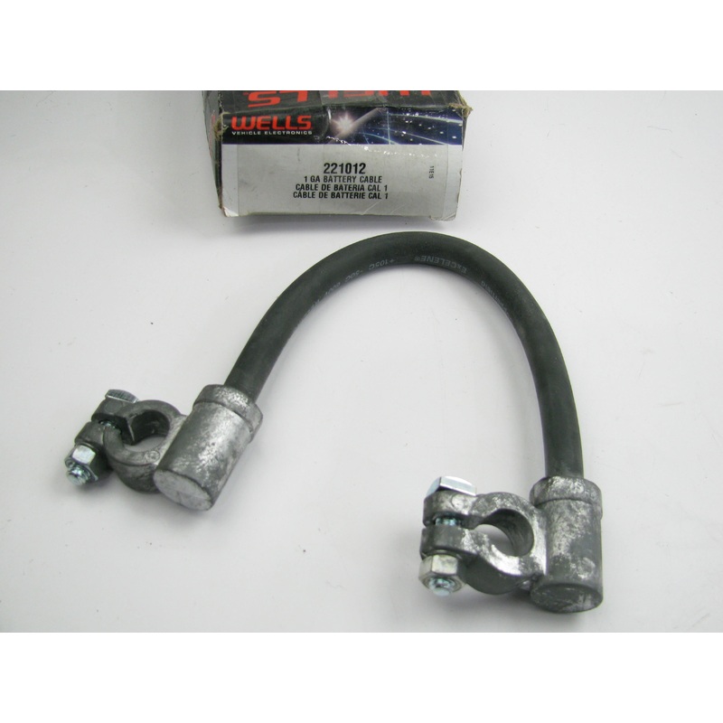 Wells 221012  1 Gauge Battery Cable For Dual Batteries, 13-3/4'' Overall Length