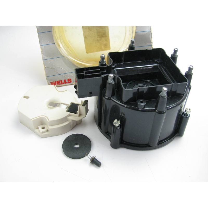 Wells DR2004 Distributor Cap And Rotor For 1977-1989 GM V6 I6