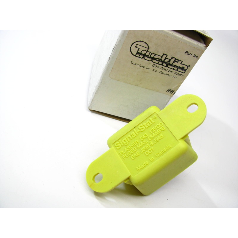 Truck-lite 243 3-Terminal Heavy Duty Truck Relay - 12V, 25A - SAE J590 & J945