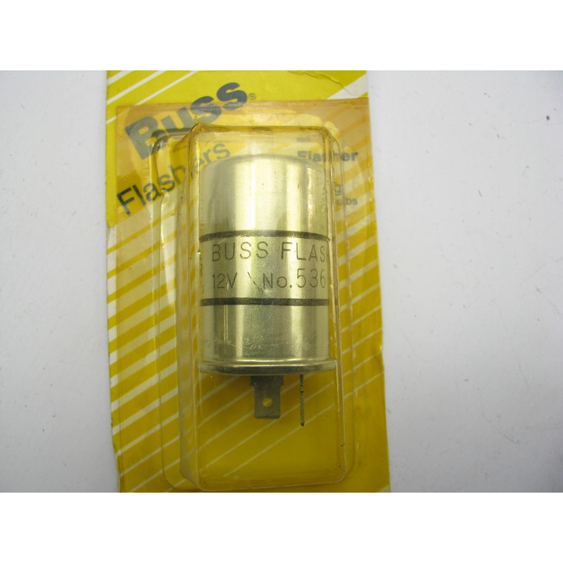 Turn Signal Flasher Heavy Duty 12 V Automotive 2 Prong Buss # 536
