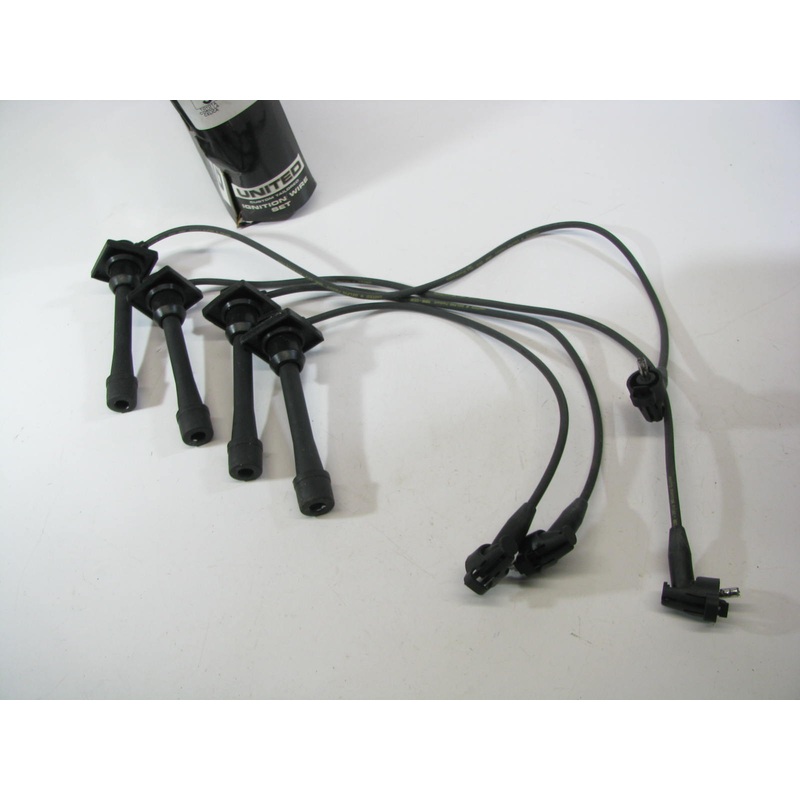 United 5407 Ignition Spark Plug Wire Set For 1992-1997 Toyota Geo 1.6L 1.8L-L4