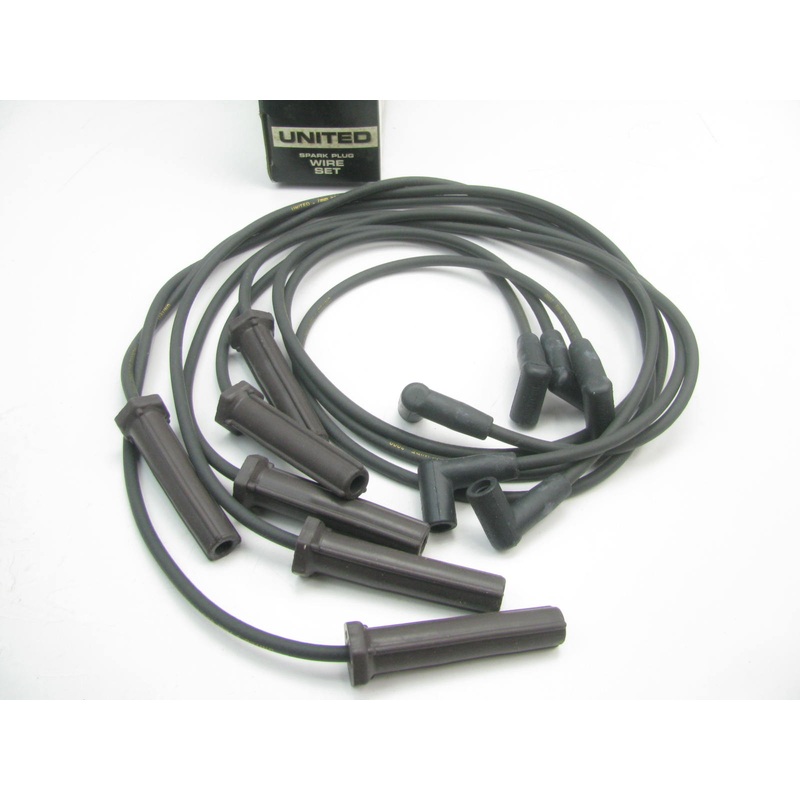 United 7633 Ignition Spark Plug Wire Set For 1987-1989 GM 2.8L V6