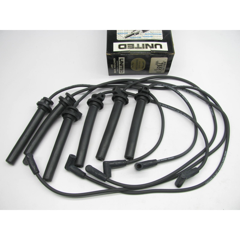 United 7651 Ignition Spark Plug Wire Set For 1996-1997 GM 3.4L-V6