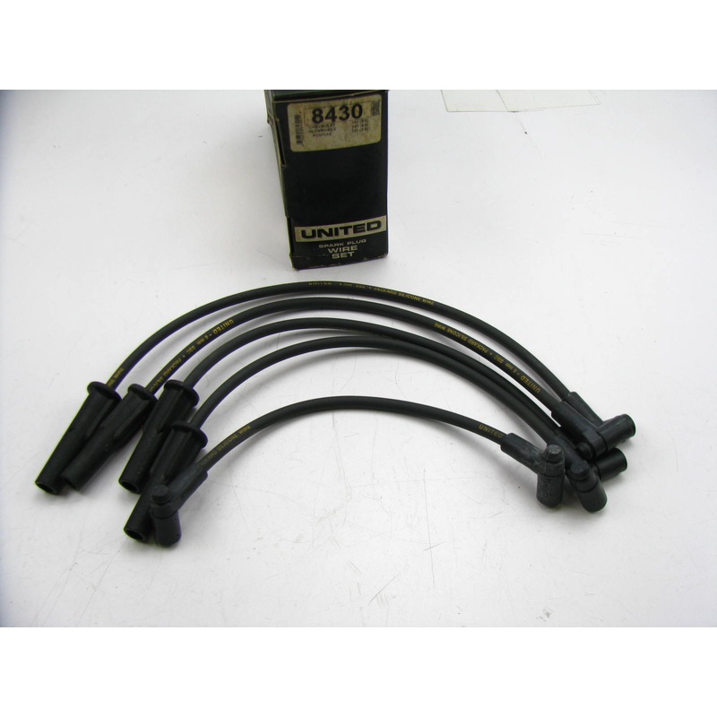 United 8430 Ignition Spark Plug Wire Set For 1975-1979 GM 2.3L 2.5L-L4