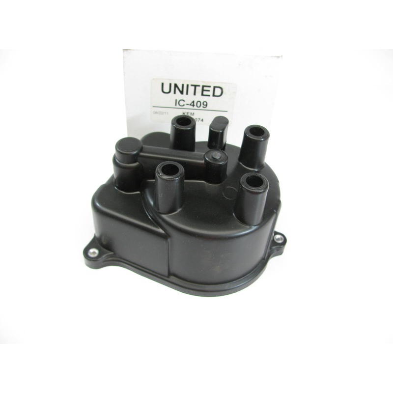 United IC-409 Distributor Cap For 1990-02 Honda 1.5L 1.6L 1.7L 1.8L 2.2L 2.3L-L4