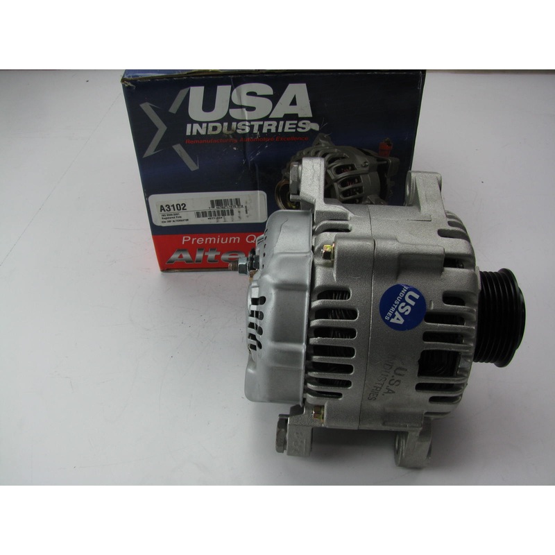 USA A3102 Reman. Alternator - 100 AMP - For 2006-2008 Sonata, Optima 2.4L,