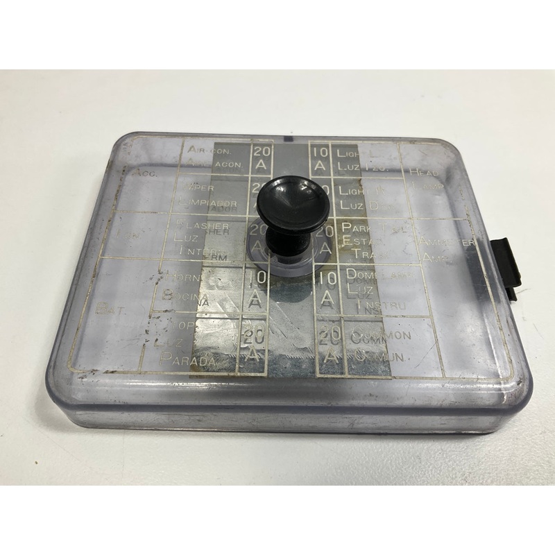 USED #1450 - Original Clear Fuse Box Cover OEM For 1970-1973 Datsun 240z