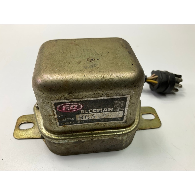 USED # 2 - F.D. Elecman # HBA12-3 Voltage Regulator For Datsun