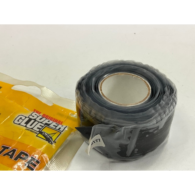 Super Glue 15408 1 In. X 10 Ft. Black E-Z Fuse Self-Fusing Silicone Tape