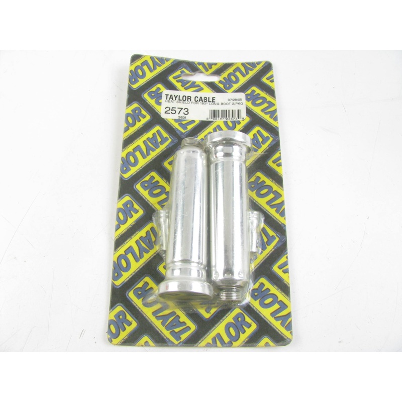 Taylor 2573 Spark Plug Boot Heat Shield Protectors For 180 Deg Long Boot