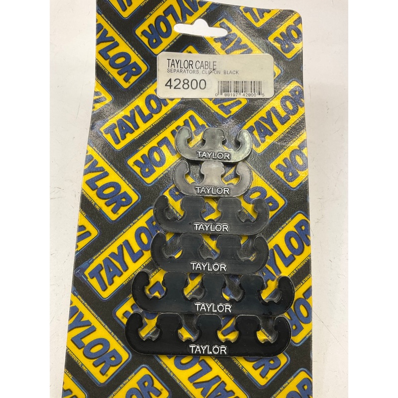 Taylor 42800 Clip-On Wire Separator Loom Kit For 7-8mm Ignition Wire Cables