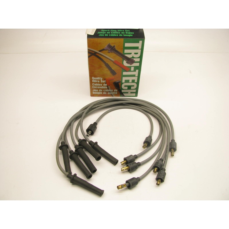 Tru-tech 2615 Ignition Spark Plug Wire Set For 1990-1991 Dodge 3.9L-V6