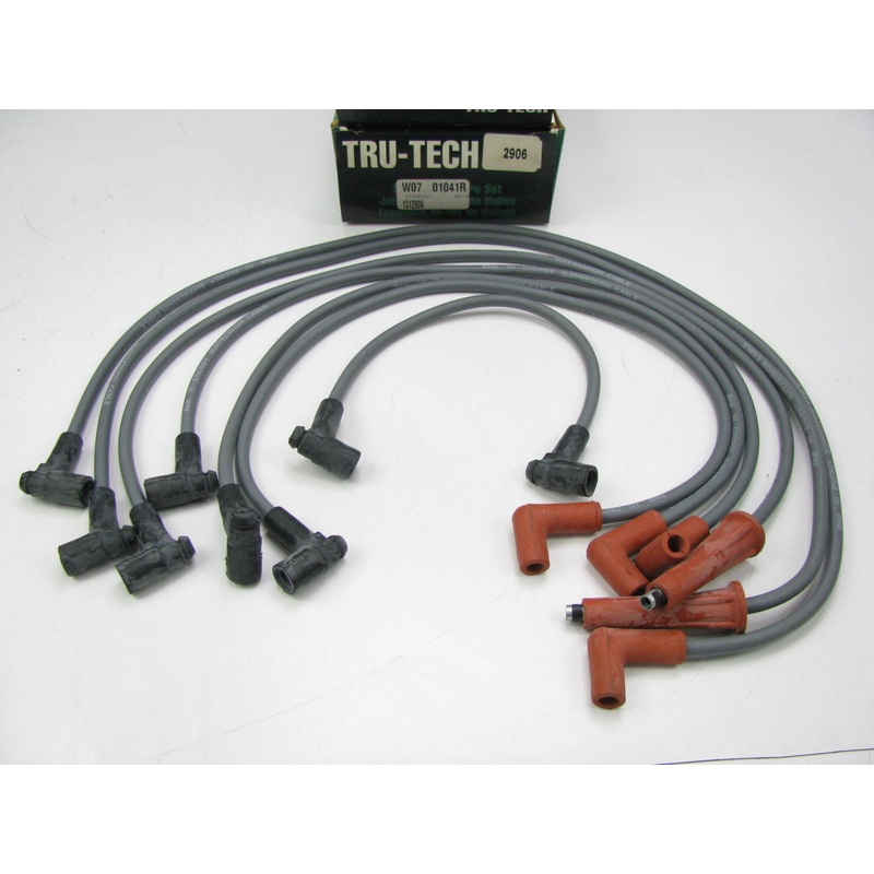 Tru-tech 2906 Ignition Spark Plug Wire Set 1989-1990 Chevrolet Caprice 4.3L-V6