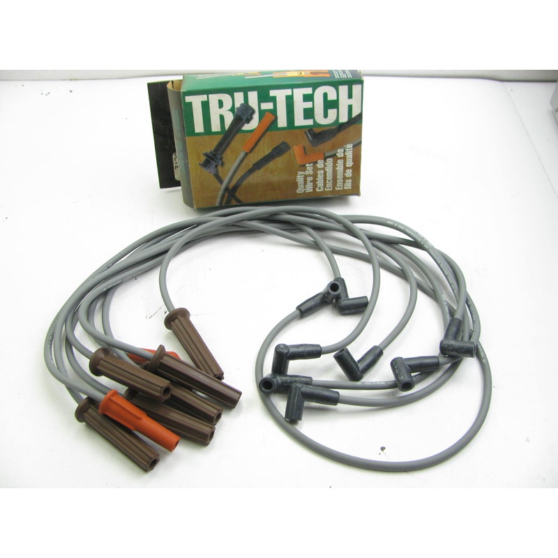 Tru-tech 3129 Ignition Spark Plug Wire Set 1986-1990 Chevrolet GMC 6.0L 7.0L-V8