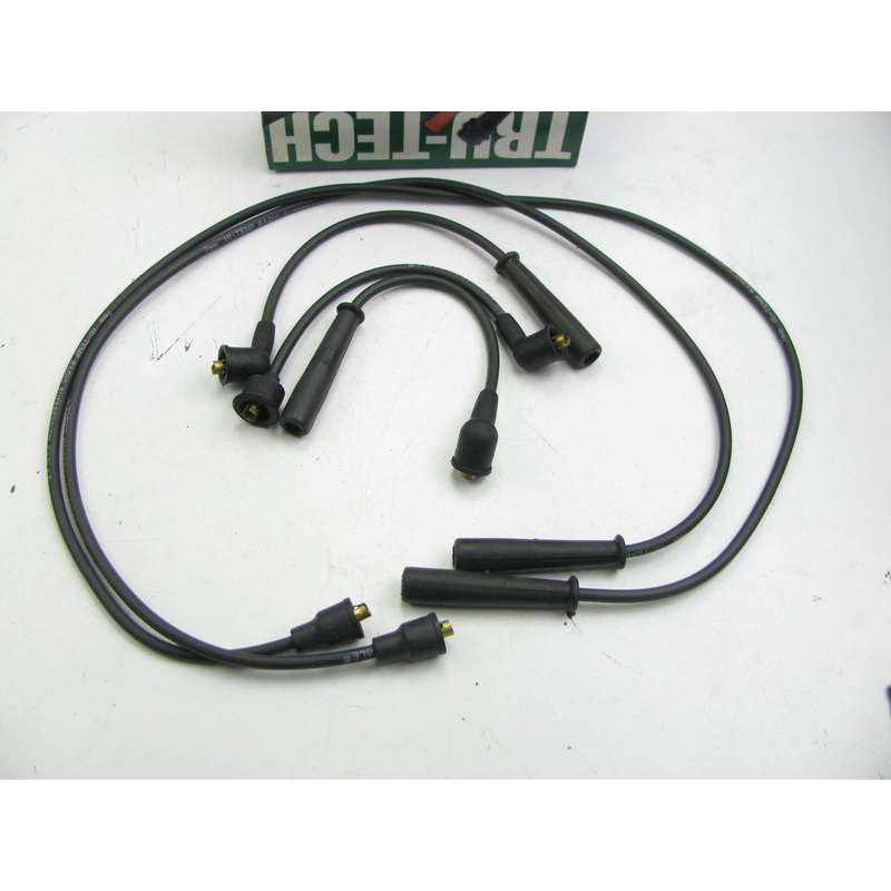 Tru-tech 4021 Ignition Spark Plug Wire Set For 1985-1991 Subaru 1.8L-H4