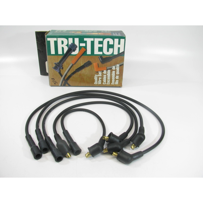 Tru-tech 4510 Ignition Spark Plug Wire Set for 1975-1979 Toyota 2.2L-L4