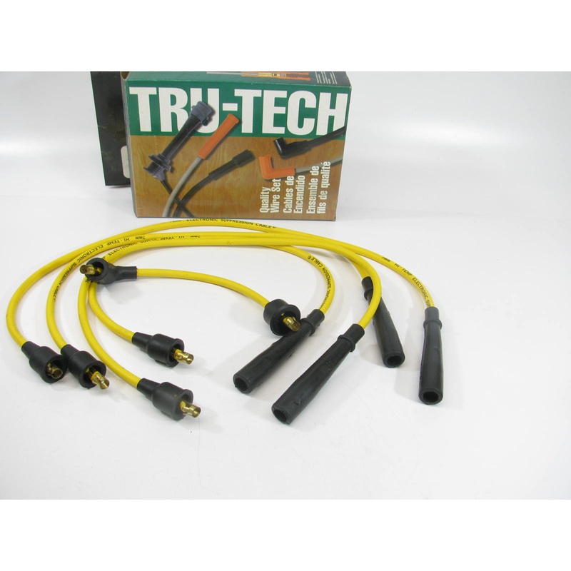 Tru-tech 4630 Ignition Spark Plug Wire Set For 1979-1980 Nissan 200SX 2.0L-L4