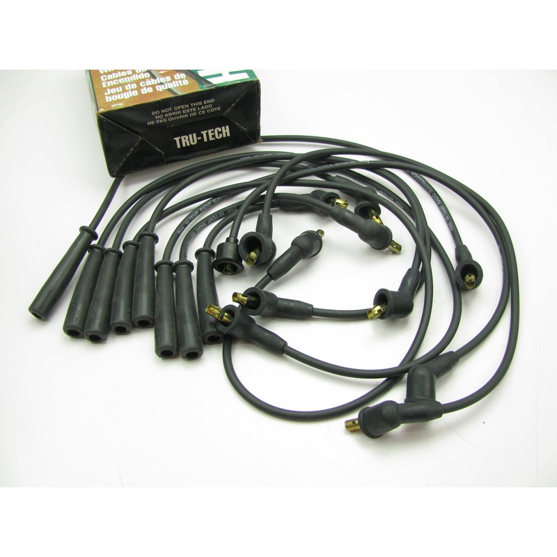 Tru-tech 4690 Ignition Spark Plug Wire Set For 1982-1988 Nissan 2.0L