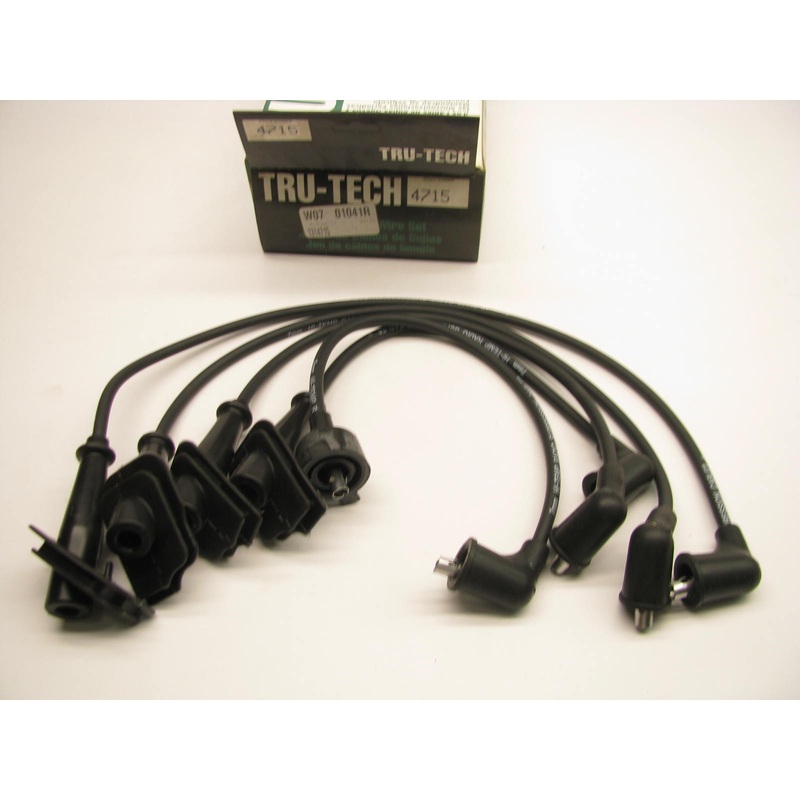 Tru-tech 4715 Ignition Spark Plug Wire Set for 1988-1989 Honda Prelude 2.0L