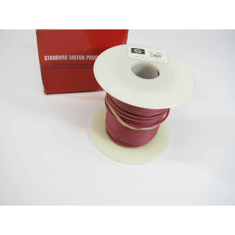 Standard Motor Products C16ER RED Primary Wire - 16 Gauge - 100Ft Roll