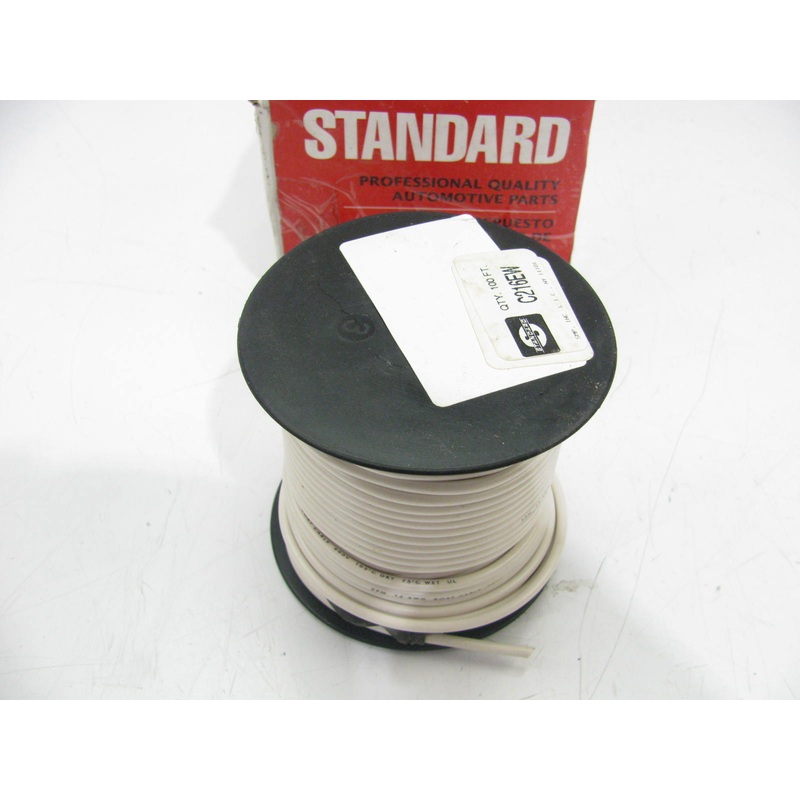 Standard C216EW Primary Wire - 16 Gauge 100' Feet - WHITE - Marine 100 FEET