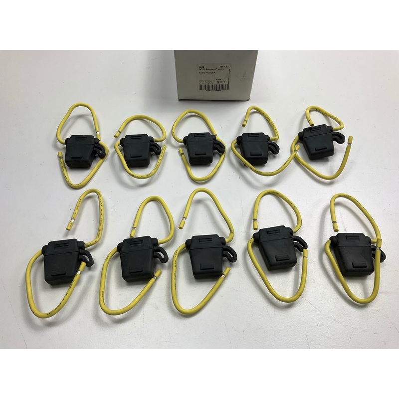 10 Pack - Bussmann BP/HHG 30 Amp ATC Fuse Holder With Protective Cap