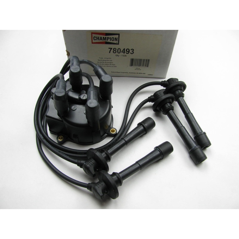 1988-1989 TOYOTA COROLLA 1.6L DOHC Ignition Wire Set W/ Distributor Cap 780493