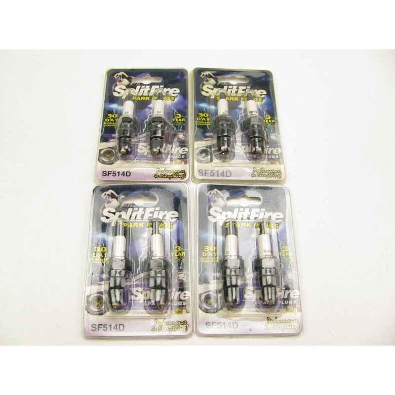 (8) Splitfire SF514D Performance Spark Plugs