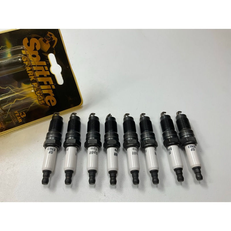 (8) Splitfire SF514D Performance Spark Plugs 2002 Mazda B3000