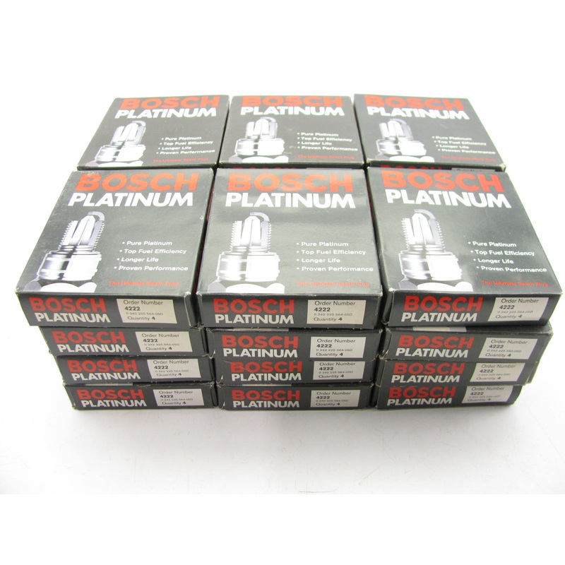 (96) Bosch 222 Platnium Ignition Spark Plugs