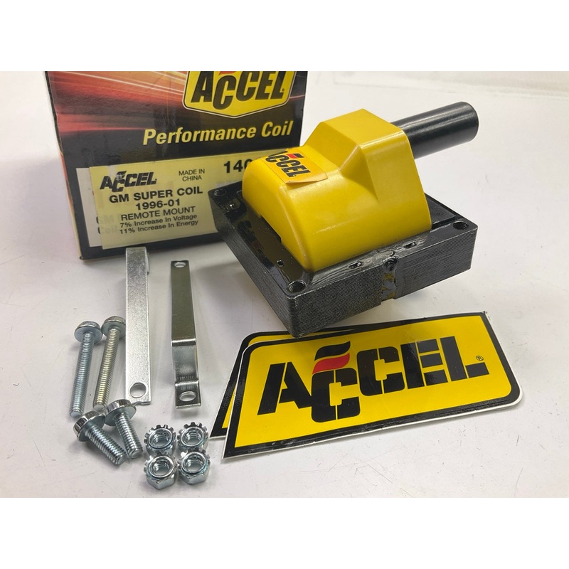 ACCEL 140024 SuperCoil Ignition Coil - 1996-2001 GM Vortec Truck 5.0L 5.7L 7.4L