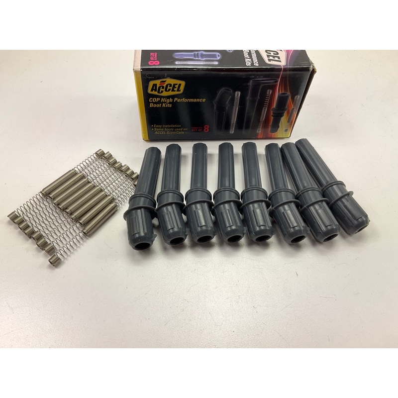 Accel 170032 Direct Ignition Coil On Plug Boots, 8 Pack