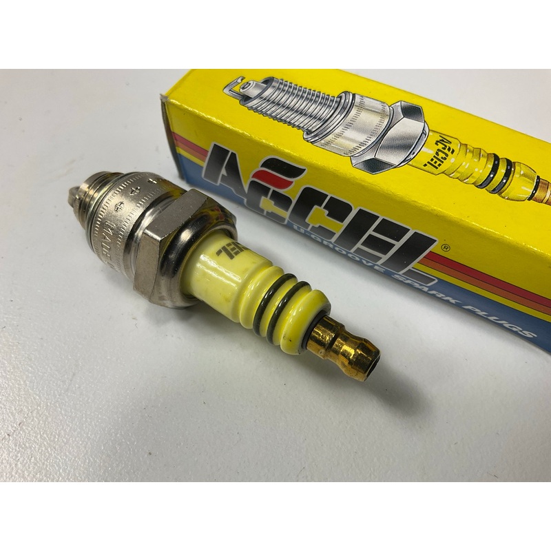 Accel 437S U-Groove Spark Plug, Short Header Spark Plug, High Performance