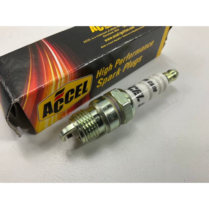 Accel 576S U-Groove Short Header Spark Plug - Copper Core