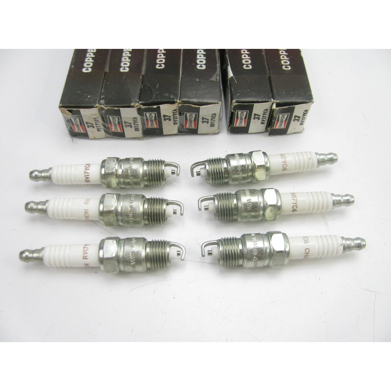 (x6) Spark Plugs Champion Spark Plug RV17YC6