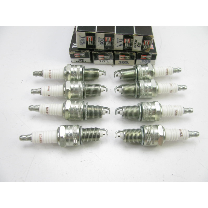(x8) Spark Plugs Champion Spark Plug RN16YC5