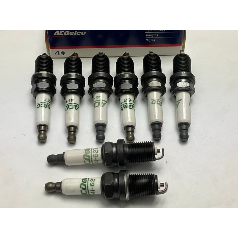 (8) NEW GENUINE Acdelco 41-627 Ignition Spark Plugs